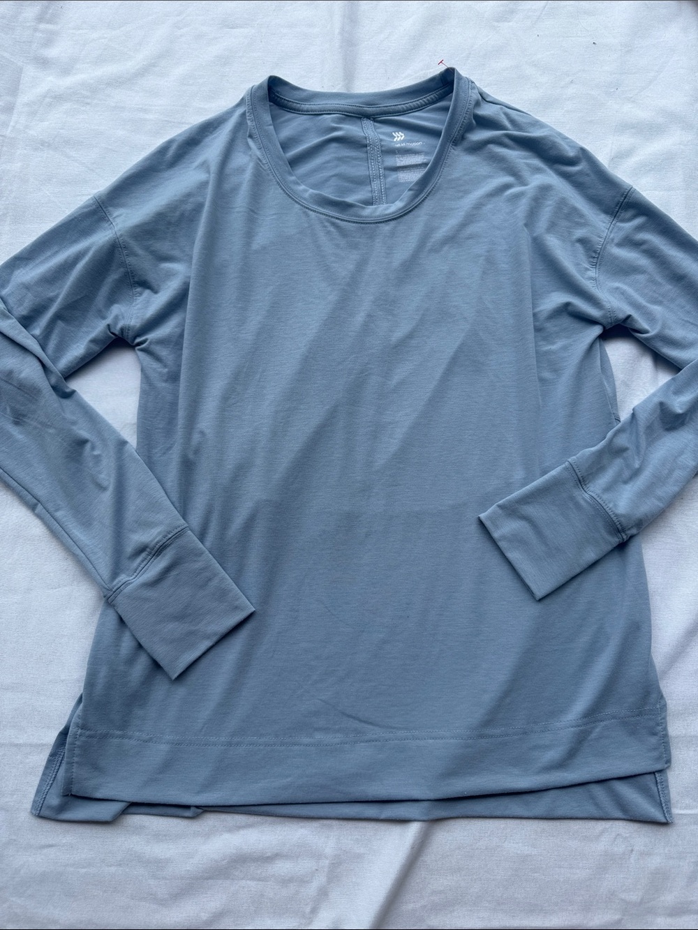 All in Motion Light Blue Long-Sleeve Women's Performance Top